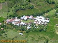 Aerial view of Arur Dalan Longhouse (101Kb)